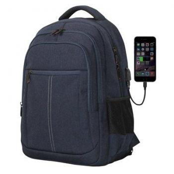 Mochila portátil 15.6'' cable usb azul PHBOSTONBL PHOENIX