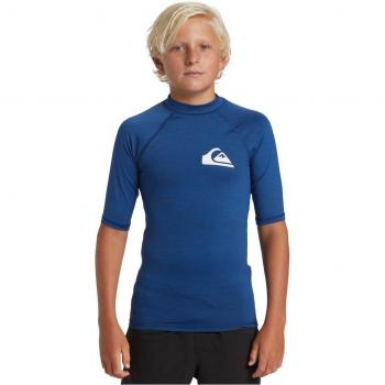 Quiksilver - Camiseta de surf de niños Everyday Azul 14A