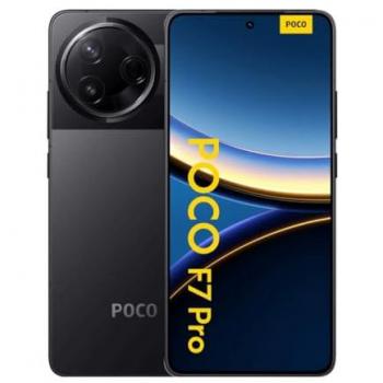 Smartphone POCO F7 Pro 5G Negro 12 GB RAM + 256 GB Almacenamiento, Pantalla AMOLED 6.67, Doble SIM, Batería de 6000 mAh