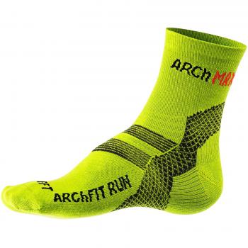 Arch Max Archfit Calcetines Deportivos, Hombre, Amarillo, S