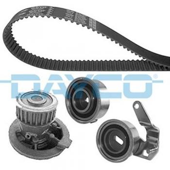 Bomba de Agua con Kit de Correa de Distribución DAYCO KTBWP1701 para OPEL Astra F y Vectra B