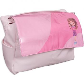 Bolso Beauty Girl - Bolso de bebé para carrito y silla de paseo modelos de niña, fabricado en polipiel