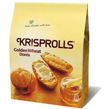 Krisprolls Panecillos Suecos Dorados - 225 gr