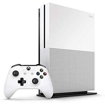 Consola de Videojuegos Microsoft Xbox One S 1TB - Edición Normal con Controlador Blanco
