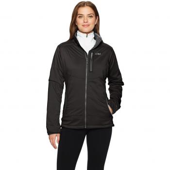 Outdoor Research Ascendant - Chaqueta para Mujer, Mujer, Color Negro y Gris, tamaño Medium