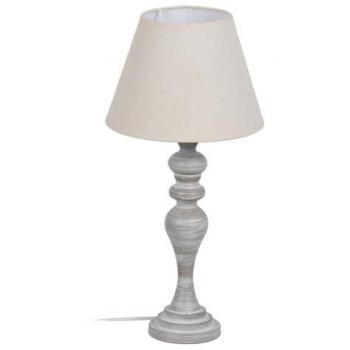 Lámpara de mesa Beige Gris 60 W 220-240 V 25 x 25 x 50 cm