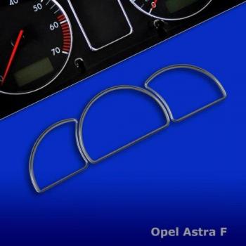 TR10ASTF - Cromo velocimetro anillos , ANILLOS CUADRO VEHÍCULO , Gauge Dash cromados bisel , ANILLOS DE INSTRUMENTOS Aros mandos