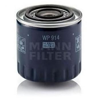 Original MANN-FILTER Filtro de aceite WP 914 – Para automóviles