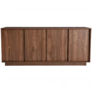 Aparador moderno chapado nogal L180 cm COMO