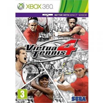 Virtua Tennis 4 - Juego de tenis para Xbox 360 compatible con Kinect