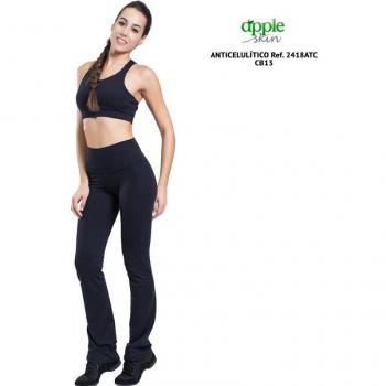 Mallas Deportivas Happy Dance Apple Skin 2418ATC Mujer Negro