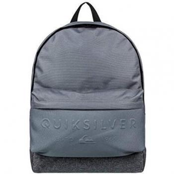 Quiksilver Everyday Poster Embossed Bolsa Escolar, 42 cm, 25 Liters, Gris
