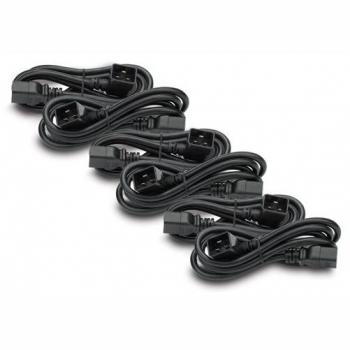 APC Power Cord Kit, 16A, C19 to C20R, 4FT (3L + 3R), 208/230V