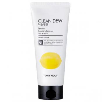 Tony Moly Clean Dew Limpiador Facial de Limón Espuma Limpiadora 180 ml