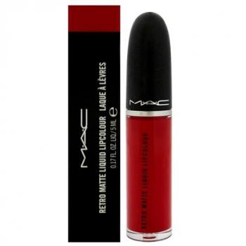 MAC Retro Matte Liquid Lipcolour - Ruby Phew! 5 ml Unisex Dark Red Liquid Lipstick