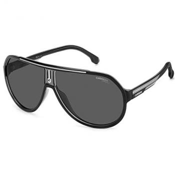 Carrera 1057/S Unisex Aviator Sunglasses - Black Grey, One Size