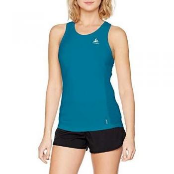 Odlo BL Crew Neck Singlet Ceramicool Pro, Turkish Tile, Extra-Large para Mujer