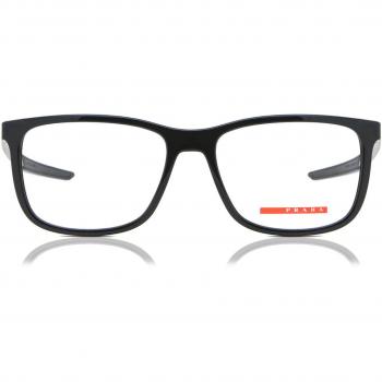 Prada Linea Rossa PS07OV 1AB1O1 Men's Eyeglasses Black Size 56 - Blue Light Block Available