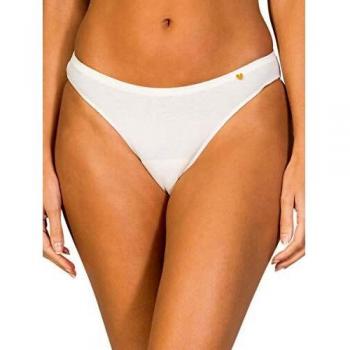 ZD ZERO DEFECTS Braga Mini para Mujer Hilo de Soja - Color Cava - Talla 44