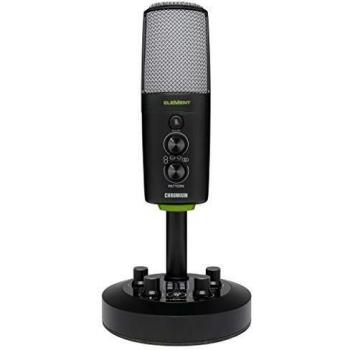 Mackie EleMent Chromium Micrófono de Estudio USB con Tecnología Avanzada