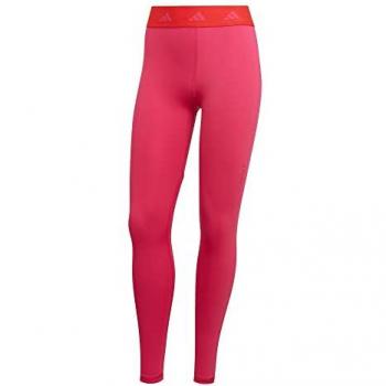 Mallas Adidas Long Rosa para mujer, modelo TF Long T, características: tejido elástico, ajuste ceñido, cintura alta, diseño deportivo y transpirable