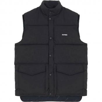IUTER Men's Black XL Puff Vest - Polyester Insulated Jacket