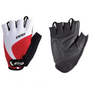 BBB Classic Guantes Cortos, Hombre, Rojo, 17