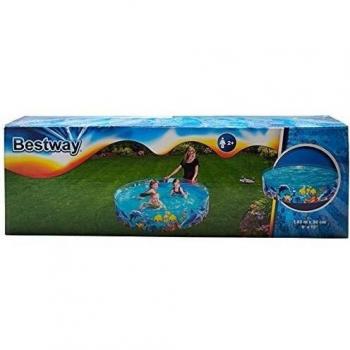 Bestway 55030 - Piscina Infantil Fill N' Fun 183 cm Animales Marinos