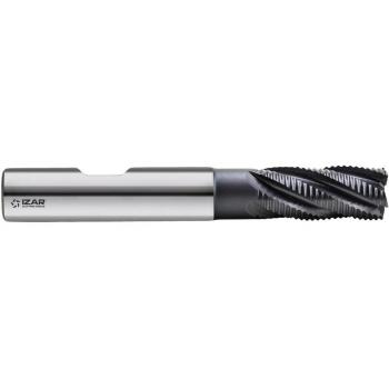 Izar 23140 Fresa Frontal Desbaste Fino PMX, TIALN-TOP, 6644, DIN 844 NR-F, 4Z, 7.00 mm Diámetro Corte