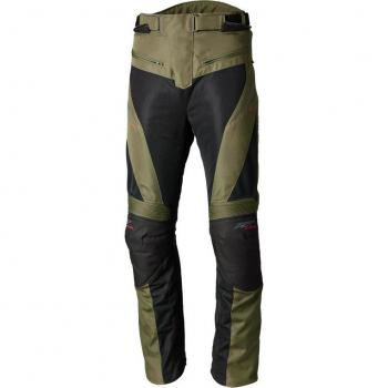 RST Pantalones de Moto Ventilator-XT Verde Textiles con características de ventilación, protección CE en rodillas, refuerzos en caderas y ajuste cómodo