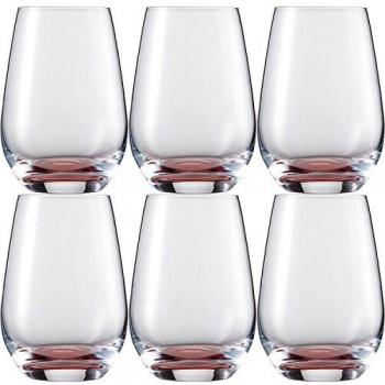 Caja de 6 Vasos de Agua Vina Touch Rojo 397 ml Schott Zwiesel
