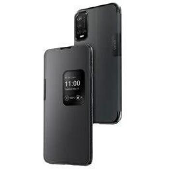 Wiko Power U20 Smart Folio Case - Translucent Window, Black