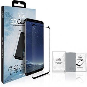 Eiger 3D CF Screen Protector Glass Samsung S8 Clear/Black