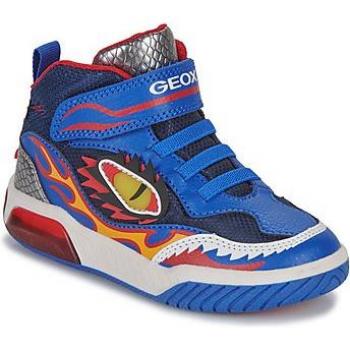 Botines Geox J. Inek Dragón Luminoso J369CD Royal Red (Tamaño 35)