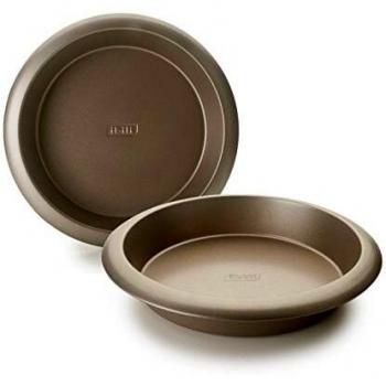 IBILI Molde para Tarta (26 cm), diseño de Clase Dorada, Acero Laminado Antiadherente, Gris, 26x26x6 cm
