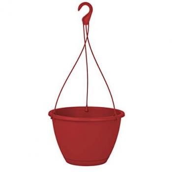 Maceta Colgante Algarve Roja 25x25x17 cm