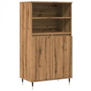 Aparador Alto Madera Ingeniería Roble Artisian 60x36x110 cm