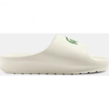 Chanclas Lacoste Serve Slide 2.0 para hombre en color blanco