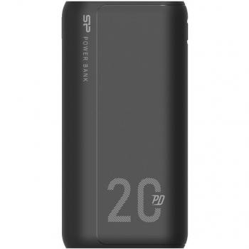 Powerbank Silicon Power QS15 20000mAh 18W QC3.0 y PD, 2xUSB-A, 1xUSB-C, Negro