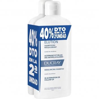 Ducray Elution Champú Reequilibrante Duplo Pack 2 x 400 ml