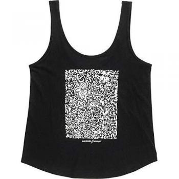 Element - Camiseta con Tirantes de algodón orgánico - Mujer - XS - Negro