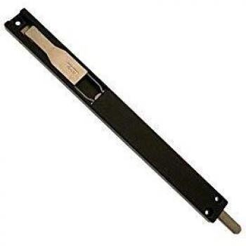 Cerradura de palanca Titan aluminio negro 220x22x8 mm Fapim para puertas pesadas - 3722B