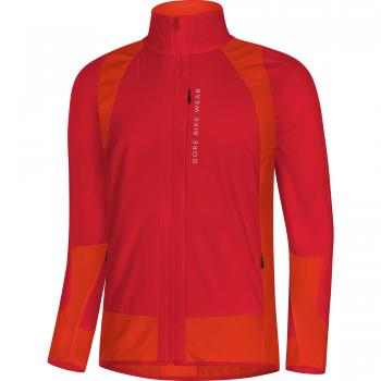 Gore Wear Power Trail Chaqueta, Hombre, Rojo