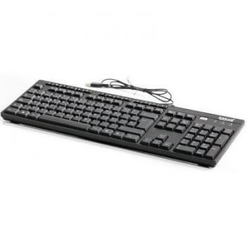 Iggual PSI09070 - Teclado multimedia USB, color gris