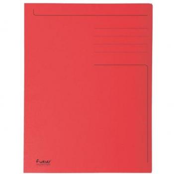 50 Subcarpetas 3 solapas Forever® impresas - Exacompta 448003E - 280 g/m2 Rojo