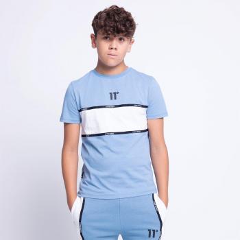 Camiseta Junior Taped Block - Azul Sombra