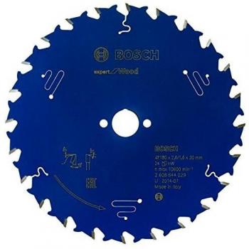 Disco de Sierra Circular Bosch Expert para Madera 180 x 20 x 2,6 mm, 24 Dientes