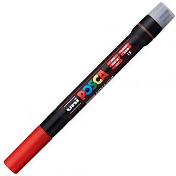 Rotulador Posca PCF-350 Pincel Rojo