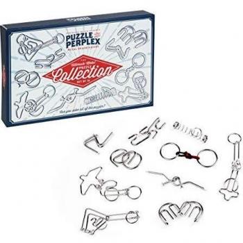 10-in-1 Metal Puzzle Challenge Set