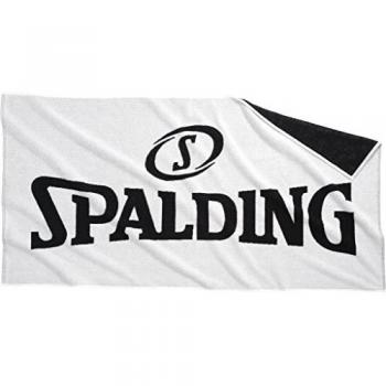 Spalding 300980801 Toalla, Blanco/Negro, Talla Única